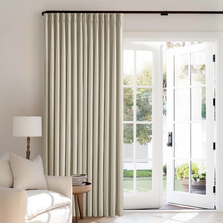 Verena Linen Pleated Drapery