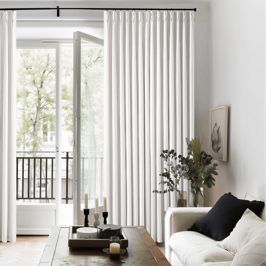 Verena Linen Pleated Drapery