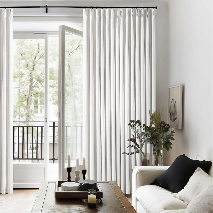 Verena Linen Pleated Drapery