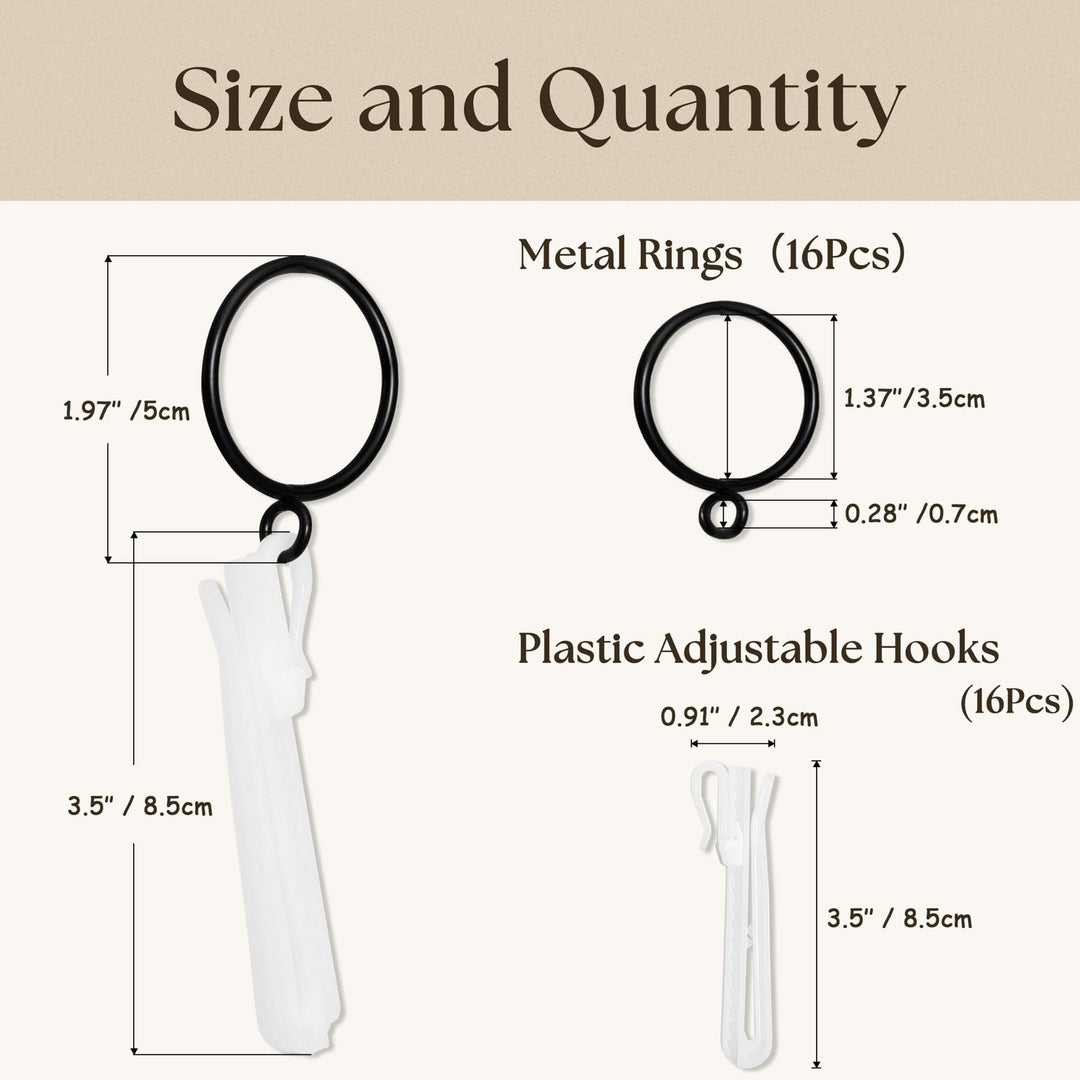 Metal Curtain Rings
