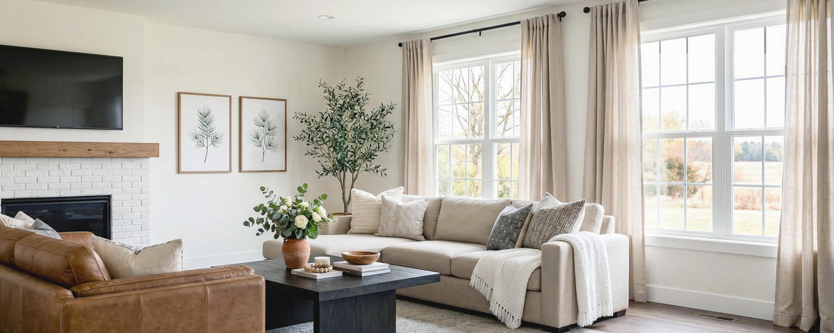 Custom Curtains & Drapes & Shades | TWODRAPES Curtains