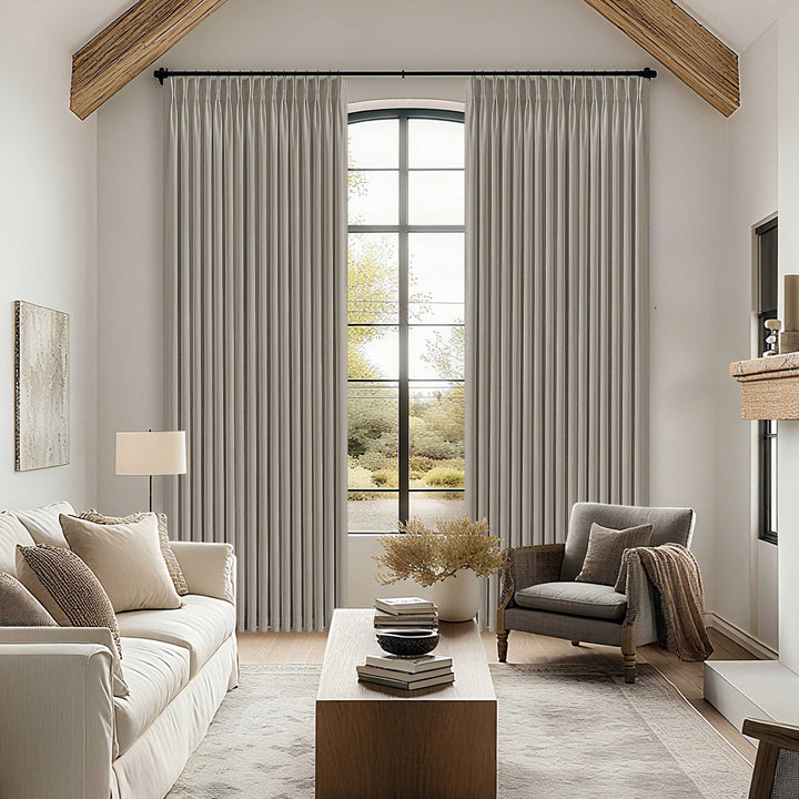 Lucie Linen Blend Curtain