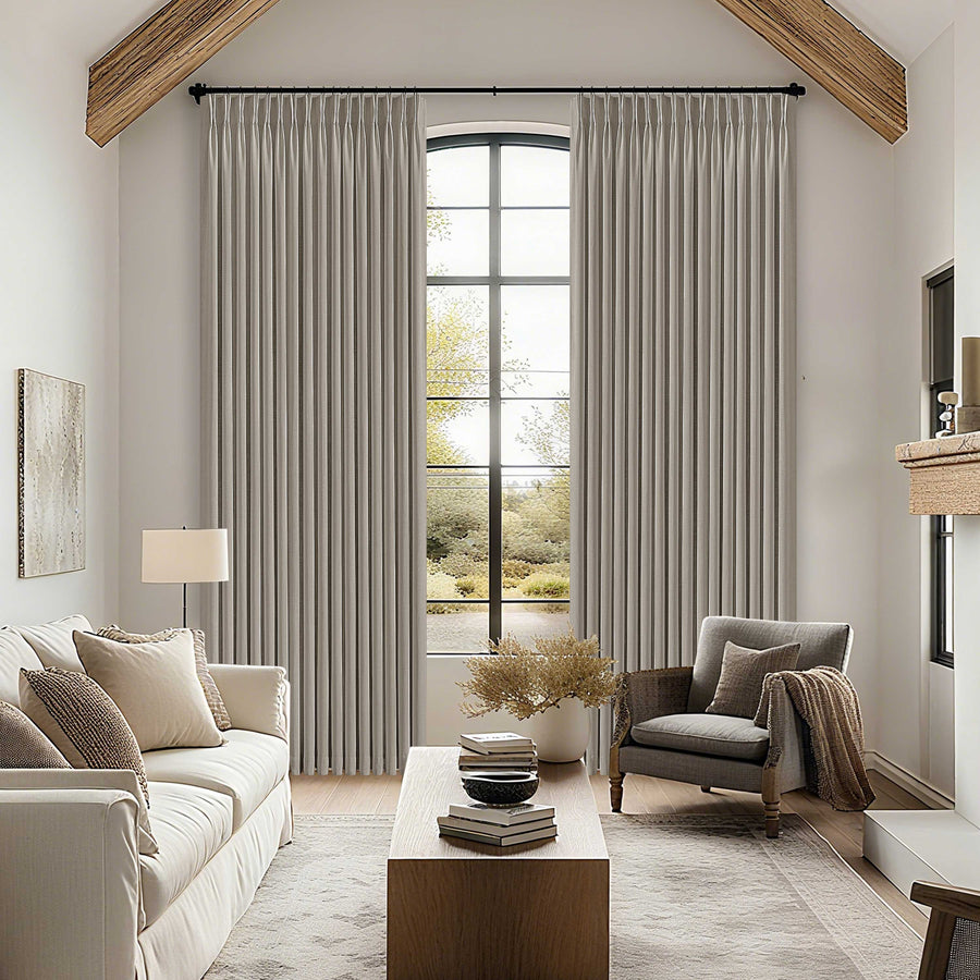 Lucie Linen Blend Curtain