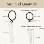 Metal Curtain Rings - Image 2
