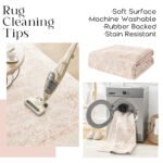 Pink Nursery Rug for Baby Girl 5 x 7 - Image 4