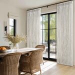 Pinch Pleated Linen Curtains 90" – 2 Panels Natural, Light Filtering, Semi Sheer Drapes for Living Room & Bedroom (W50 x L90)
